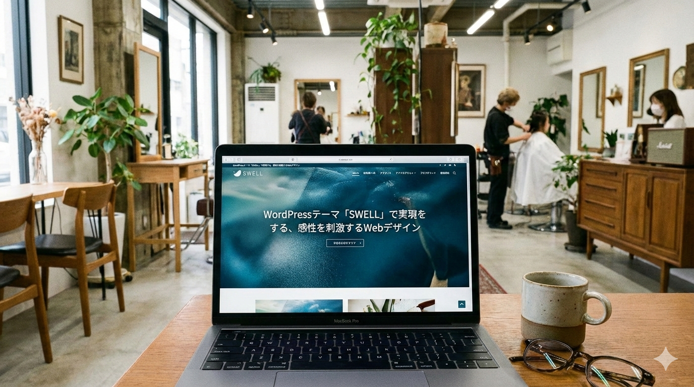 WordPressテーマ「SWELL」で実現する、感性を刺激するWebデザイン